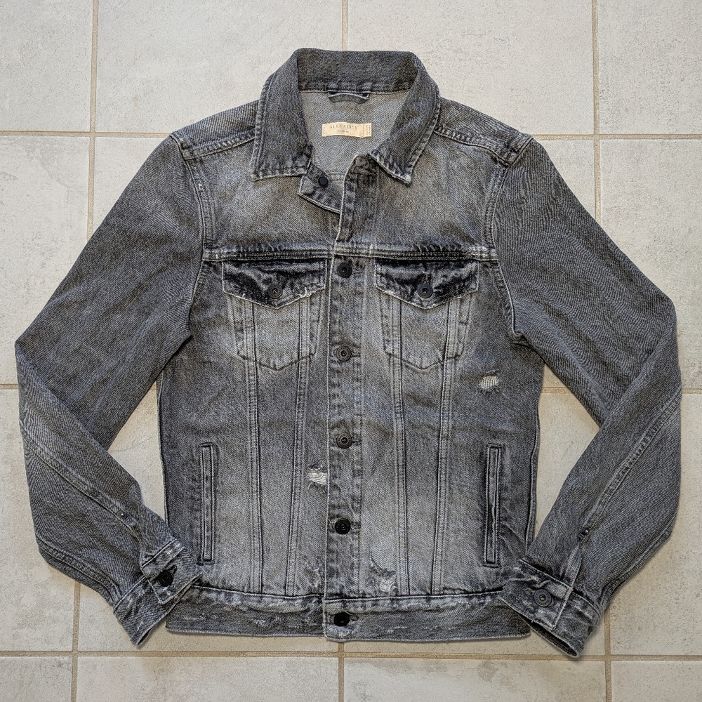 Allsaints X-Small Bilton Jean Jacket
